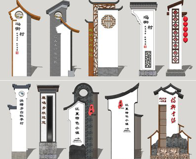 安阳美丽乡村标识标牌有哪些分类？